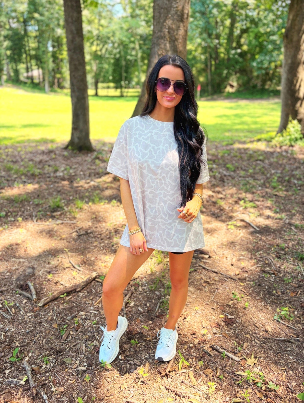 Camo Bare Marsh Tee- tan