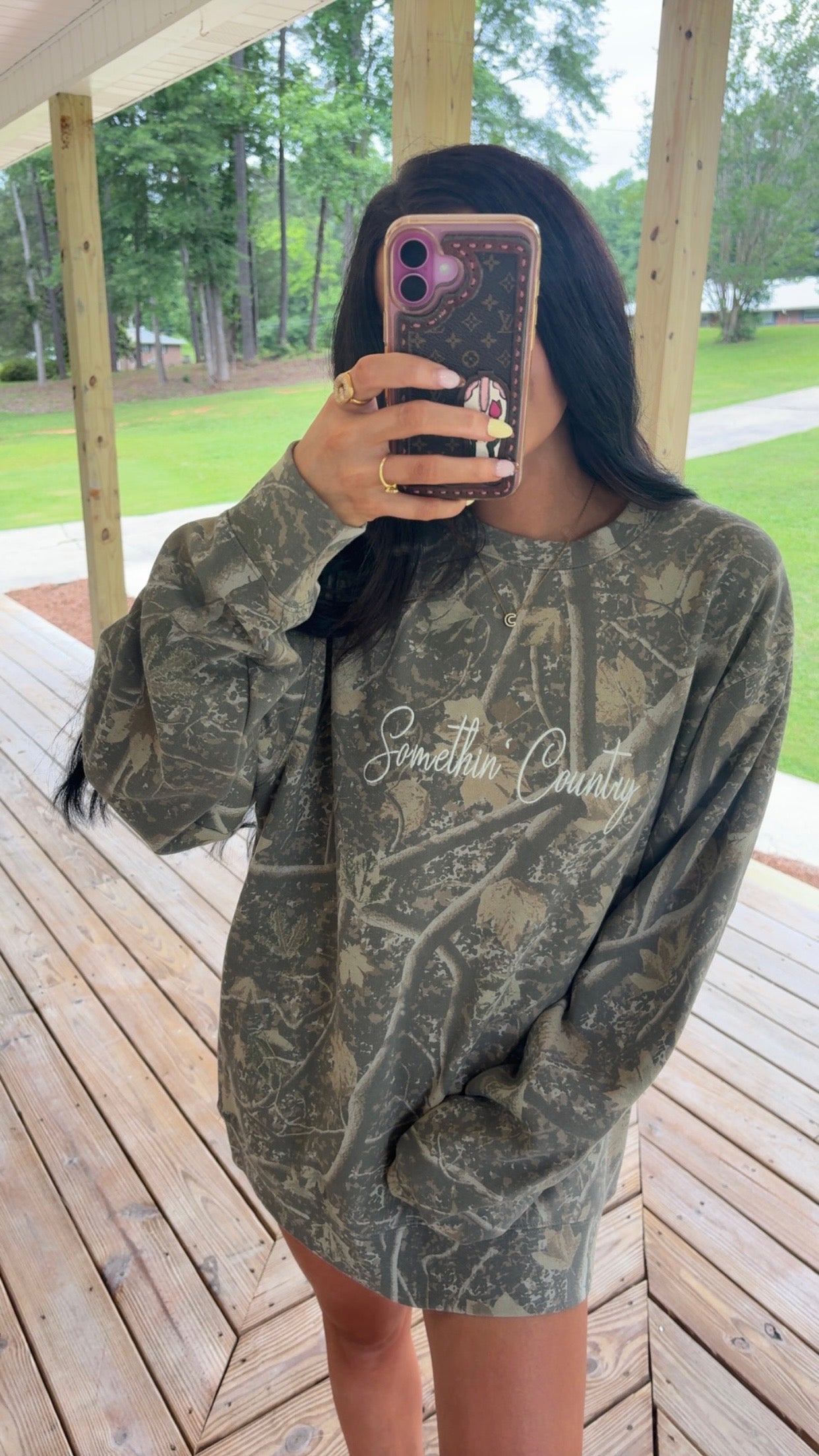 Camo Somethin' Country Sweatshirt