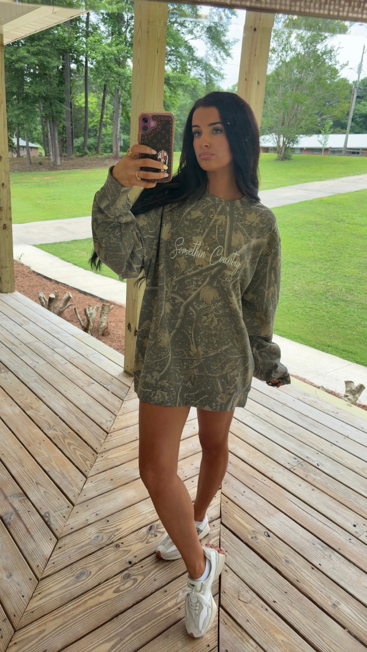 Camo Somethin' Country Sweatshirt