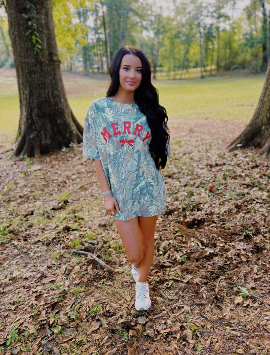 Merry Camo Tee