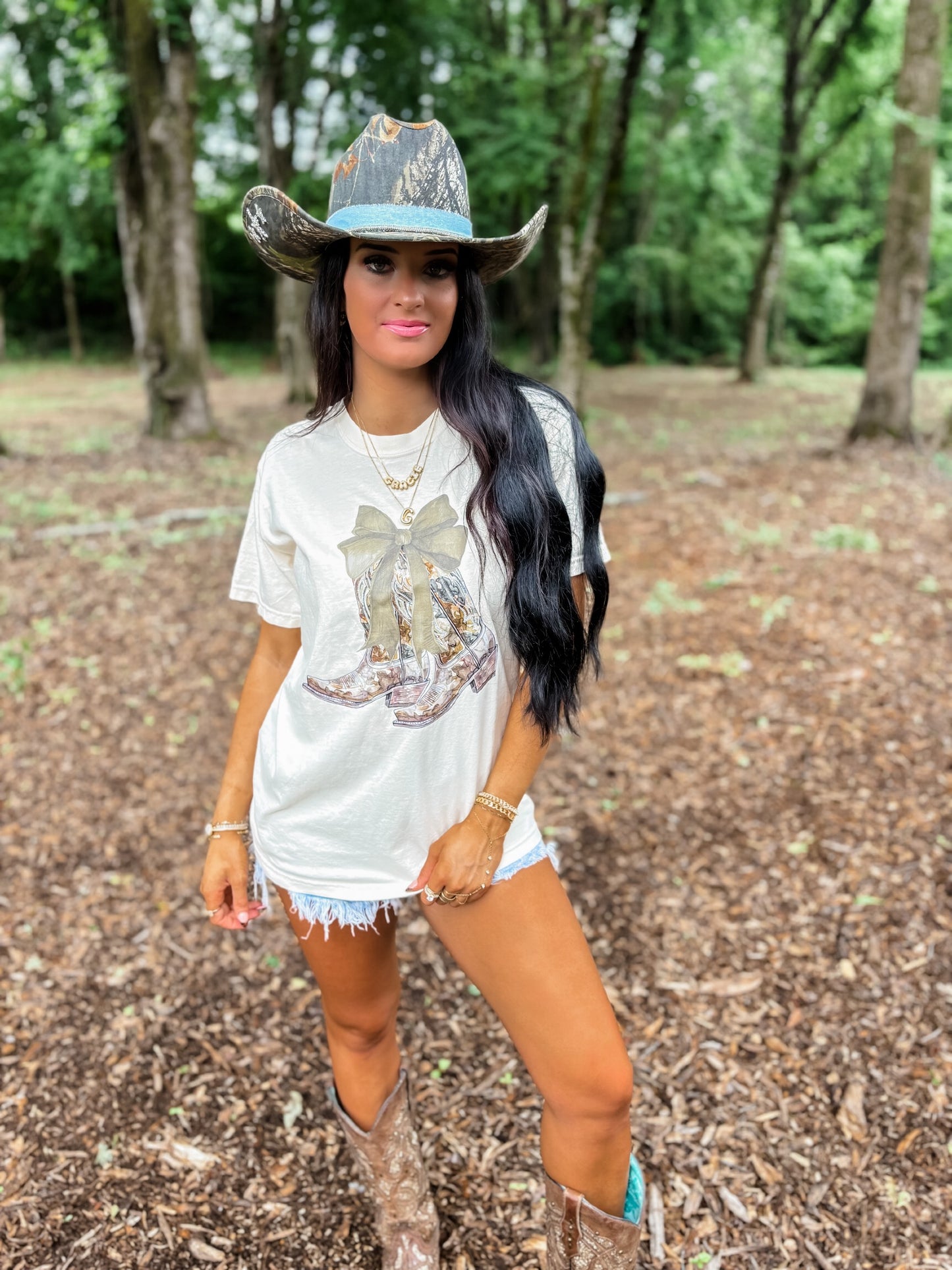 Camo Boots Tee